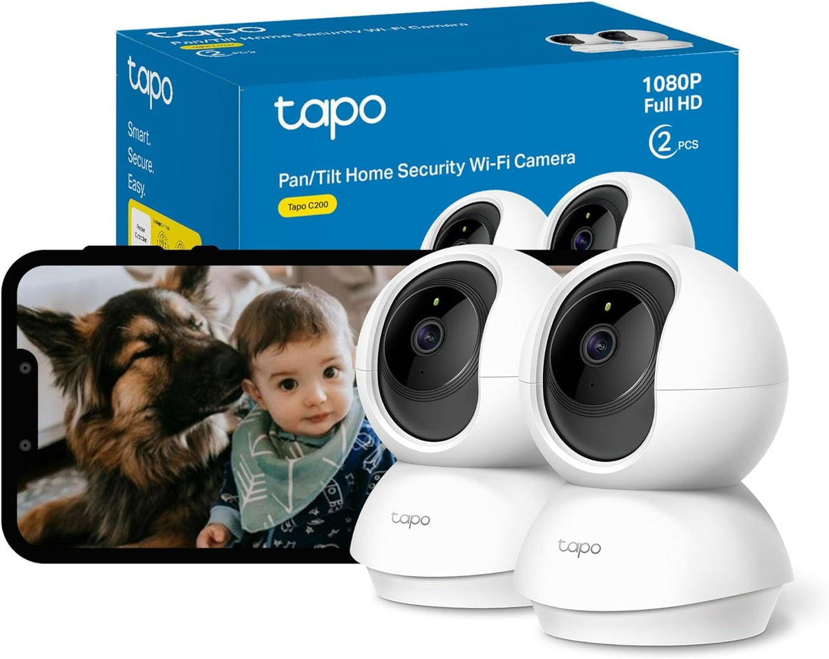 Caméra de Surveillance Wi-Fi TP-Link Tapo C200 – Pan/Tilt Full HD 1080p