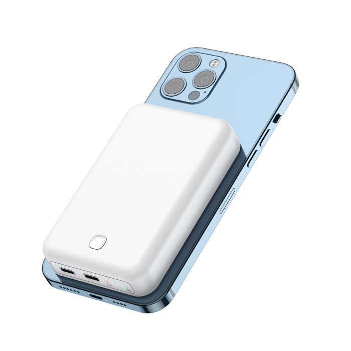 Batterie Externe Magnétique Sans Fil Budi 10000mAh – Charge Rapide 20W