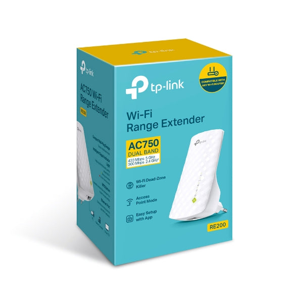 Répéteur Wi-Fi TP-Link RE200 AC750 Dual Band